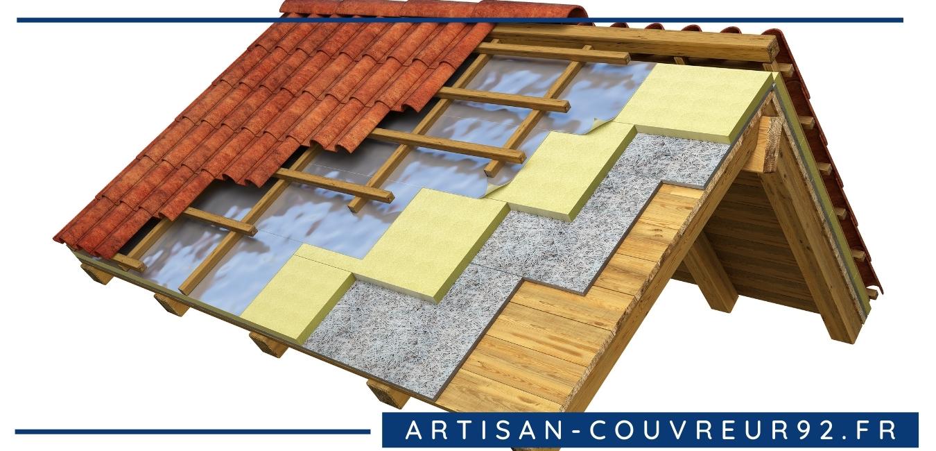 artisan couvreur isolation toiture Hauts-de-Seine 92
